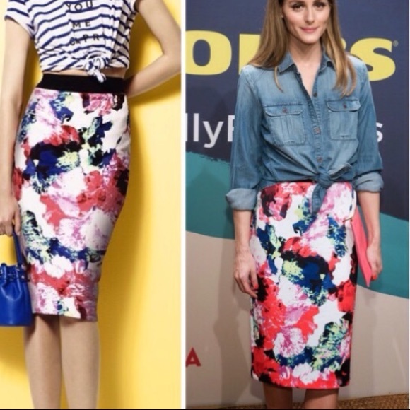 Milly Floral midi skirt - Picture 7 of 7